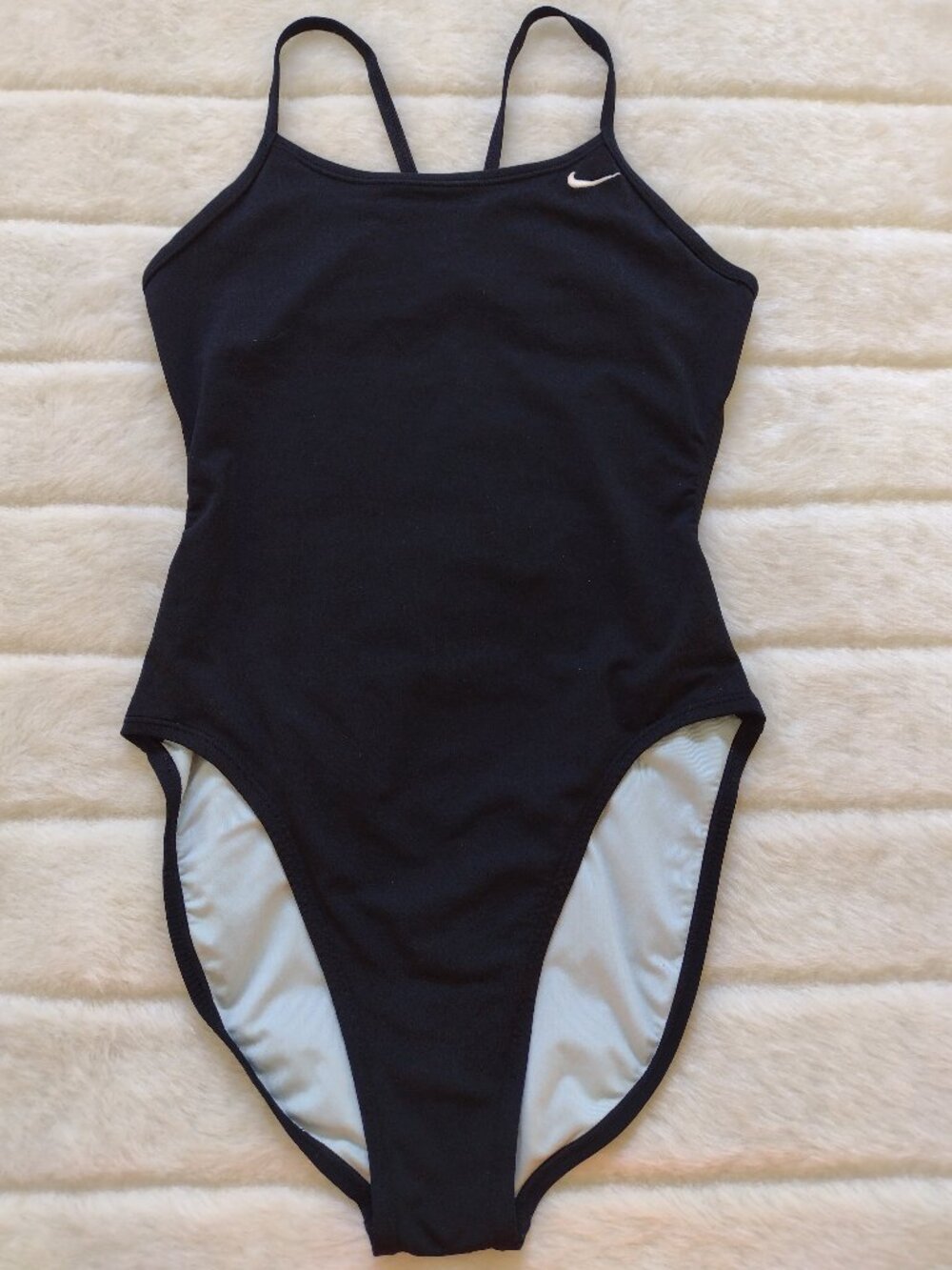 Nike Women's One Piece Swimsuit Size 6 Black